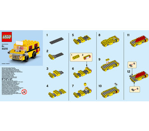 LEGO School Bus Set 40216 Instructions