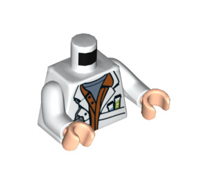 LEGO Scientist Minifig Torso (973 / 76382)