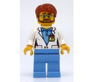 LEGO Scientist minifiguur