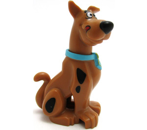 LEGO Scooby-Doo Minifigure Great Dane Dog Sitting Tongue Licking Chops 71206