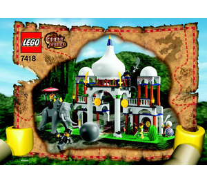 LEGO Scorpion Palace Set 7418-1 Instructions