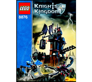 LEGO Scorpion Prison Cave 8876 Instrukcje