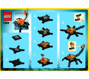 LEGO Scorpion Set 7269 Instructions
