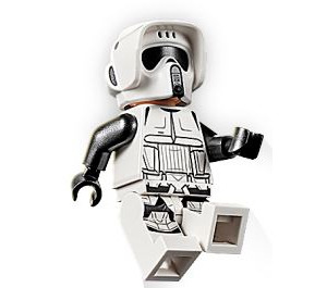 LEGO Scout Trooper z Czarny Ramiona (Scowl) Minifigurka