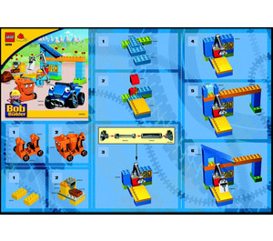 LEGO Scrambler and Dizzy at Bob's Workshop 3299 Instrucciones