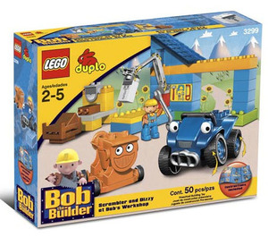 LEGO Scrambler et Dizzy at Bob's Workshop 3299 Packaging