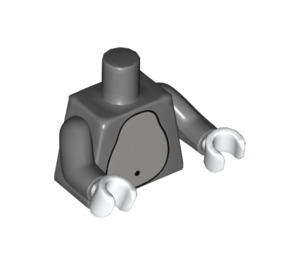 LEGO Scratchy Minifig Torso (973 / 88585)