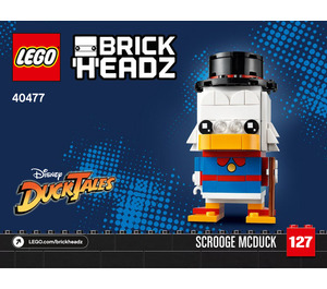 LEGO Scrooge McDuck, Huey, Dewey & Louie 40477 Instrukce