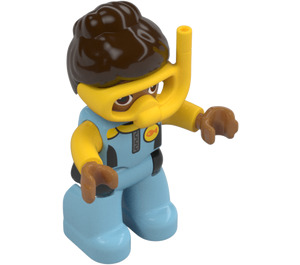 LEGO Scuba Diver Duplo Figure