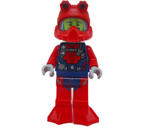 LEGO Subacqueo Diver Minifigure