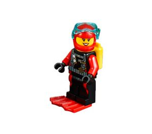 LEGO Scuba Diver Minifigur