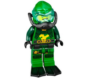 LEGO Scuba Lloyd Minifiguur