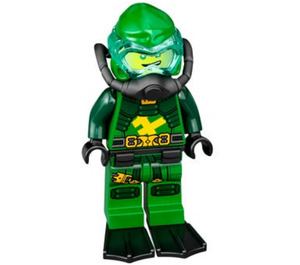 LEGO Scuba Lloyd minifiguur