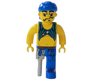 LEGO Scurvy Hond, wooden Been - 4 Juniors Piraat Minifiguur