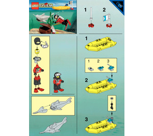 LEGO Sea Hunter 6555 Instructions