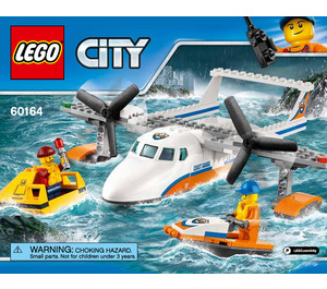 LEGO Sea Rescue Avion 60164 Instructions