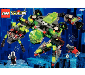LEGO Sea Scorpion Set 6160 Instructions