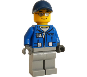 LEGO Seaplane Pilot Minifigur