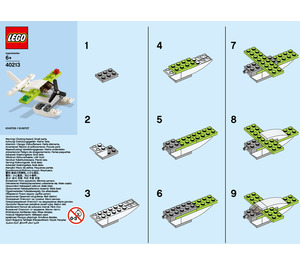 LEGO Seaplane 40213 Instrukce