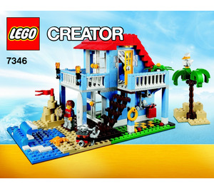 LEGO Seaside House Set 7346 Instructions