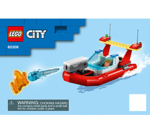 LEGO Seaside Police and Fire Mission 60308 Instructies