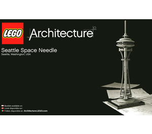 LEGO Seattle Espacer Needle 21003 Instructions