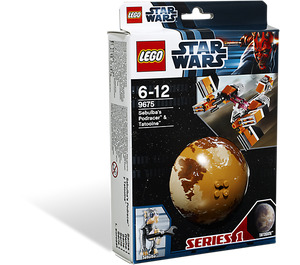 LEGO Sebulba's Podracer & Tatooine 9675 Packaging