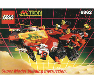 LEGO Secret M:Tron Raum Voyager 6862-1 Instructions