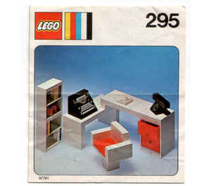 LEGO Secretary's desk Set 295 Instructions