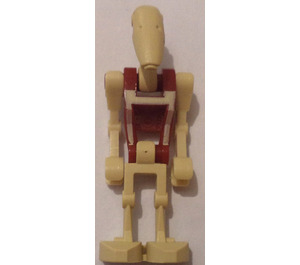 LEGO Security Battle Droid with Dark Red Torso with Tan Insignia Minifigure