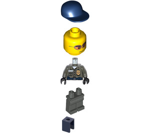 LEGO Security Guard Minifigure