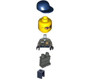 LEGO Security Vakt Minifigur