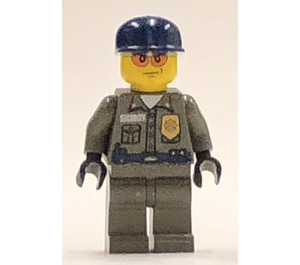 LEGO Security Garder avec Orange Glasses Figurine