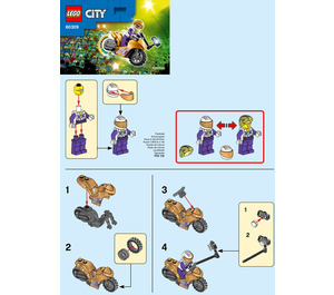 LEGO Selfie Stunt Bike 60309 Инструкции