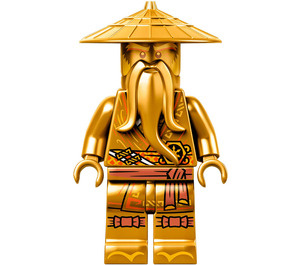 LEGO Sensei Wu - Golden Minifigur