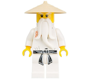 LEGO Sensei Wu with White Outfit Minifigure