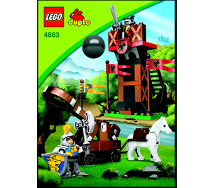 LEGO Sentry & Catapult Set 4863 Instructions