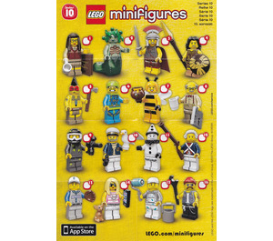 LEGO Series 10 Minifigure - Random Bag Set 71001-0 Instructions