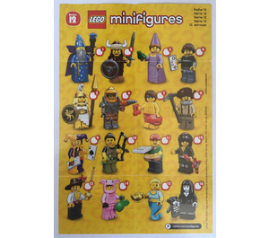 LEGO Series 12 Minifigure - Random Bag 71007-0 Instrukcje