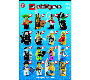 LEGO Series 2 Minifigure - Random Bag Set 8684-0 Instructions