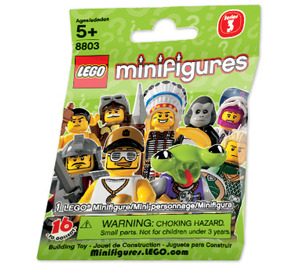 LEGO Series 3 Minifigure - Random Bag 8803-0 Packaging