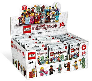 LEGO Series 6 Minifigures Box of 60 Packets Set 8827-18