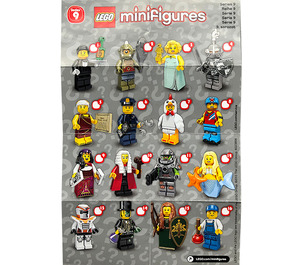 LEGO Series 9 Minifigure - Random Bag Set 71000-0 Instructions