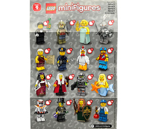 LEGO Series 9 Minifigure - Random Bag 71000-0 Instructions