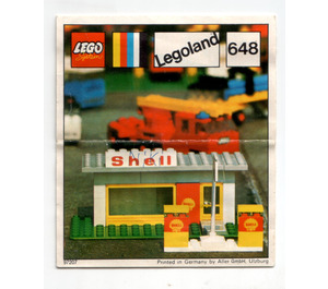 LEGO Service Station Set 648 Instructions