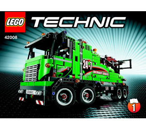 LEGO Service Truck Set 42008 Instructions