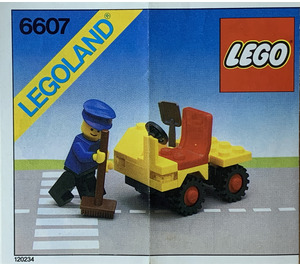 LEGO Service Truck Set 6607 Instructions