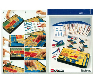 LEGO Set 1031 Activity Booklet 01 - Parts Tray Organizer