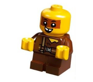 LEGO Sewer Baby with Stripe Over Eyes Minifigure