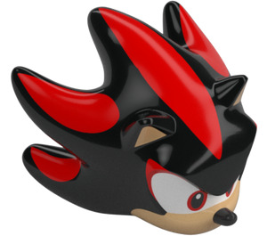 LEGO Shadow the Hedgehog Head with Open Mouth (109387)